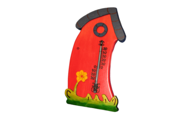 Außenthermometer Holz - klein